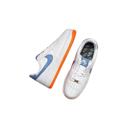 Nike Air Force 1 Blue Orange