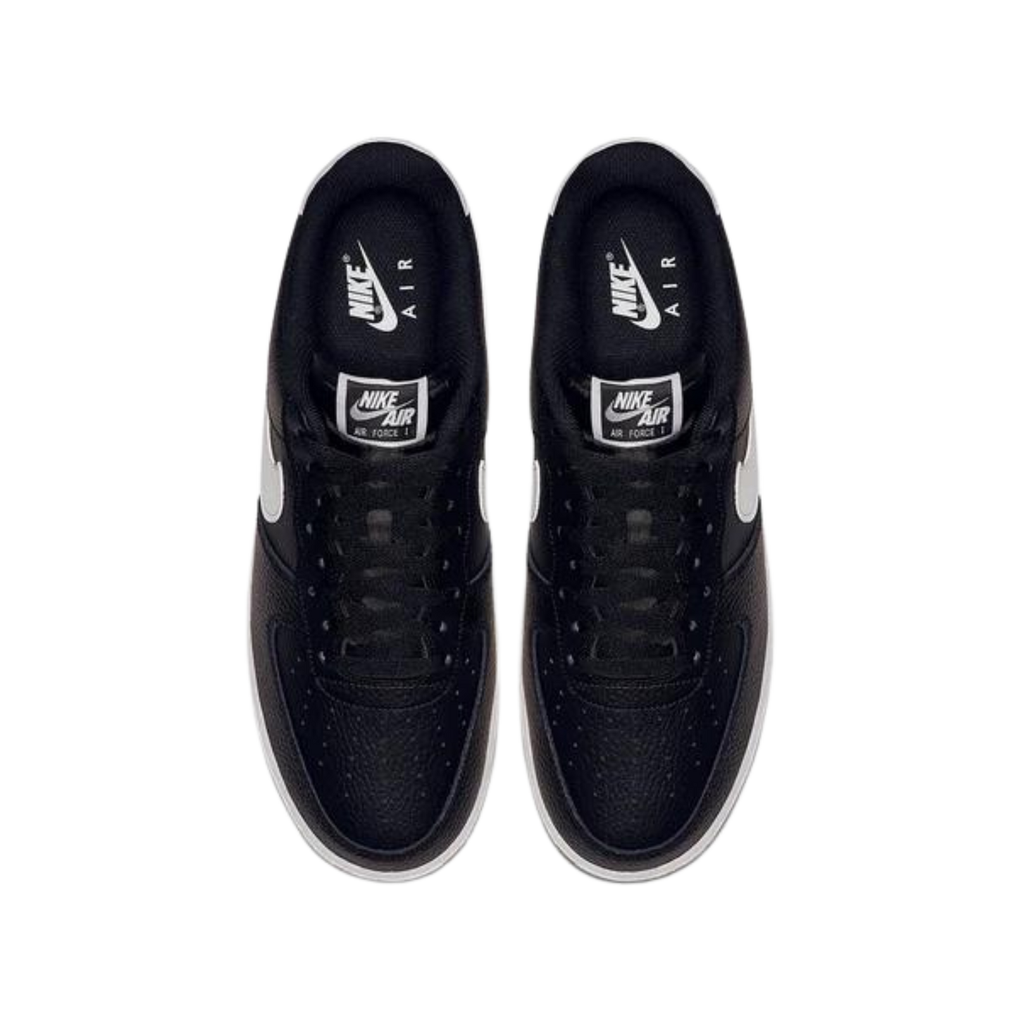 Nike Air Force 1 Black White Gum